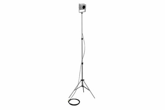 Explosion Proof Fisheye Camera Enclosure w/ Adjustable Tripod - Cast Aluminum - 0.75" NPT Hub - Tripod Mount - Classes I, II, & III Divisions 1 & 2