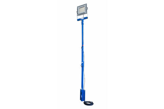 Larson 150 Watt Explosion Proof Telescoping Pole Mount LED Flood Light Tower - Stationary Mount - 120-277V