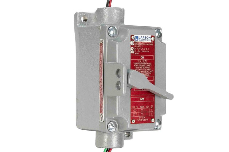 Explosion Proof Tumbler Switch - 20 Amp Rated - Class 1 Div 1 and Class 2 Div 1