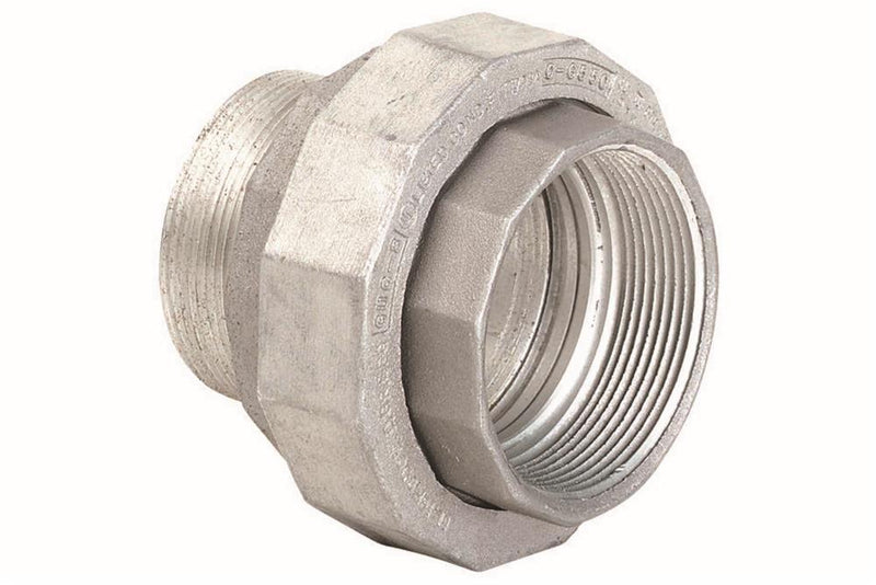 Explosion Proof Union - Class I, II, III - 3.5" Male to Female Union - Threaded - Iron