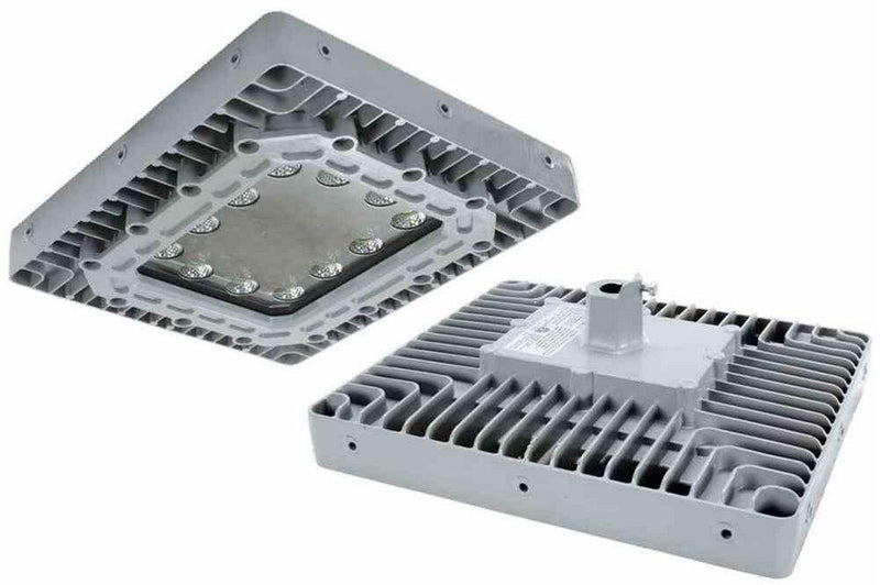 Explosion Proof 100 Watt High Bay LED Light Fixture - 347-480V AC - 14,000 Lumens - CID2 / CIID1