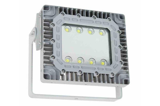 100 Watt Explosion Proof LED Flood Light - Surface Mount - 11,667 Lumens - C1D2 / C2D1 - 347-480V AC