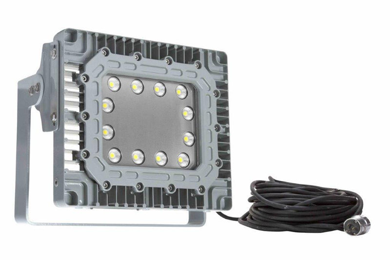 Larson 175W Explosion Proof High Bay LED Light Fixture - Class I, II, III  - Paint Spray Booth Approved - Group B/T5 - Wall Mount