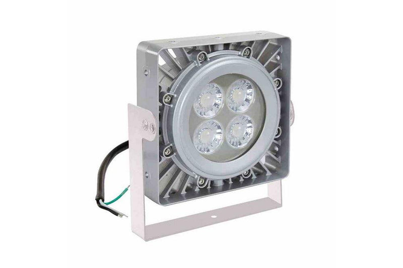 50W Explosion Proof High Bay LED Fixture - C1D2, C2D1/C2D2 - Paint Spray Booth Approved