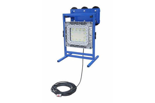 150W C2D1 Explosion Proof LED Light - Magnetic Mount - 200' 16/3 TPE SEOOW w/ C1D1 Cable Gland
