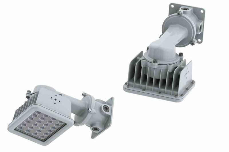 50W Hazardous Location Integrated Low Bay LED Fixture - C2D1 - 120-277V - 7,600 lms/End Pipe Mount - IP66/Field Serviceable