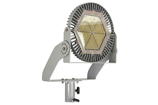 Explosion Proof 212 Watt Adjustable Pole Top Mount LED Light Fixture - Slip Fitter Yoke - C2D1/C1D2