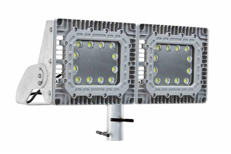 Explosion Proof 300 Watt Pole Top LED Light Fixture 35,000 Lumens - C1D2 / C2D1 - 347-480V AC