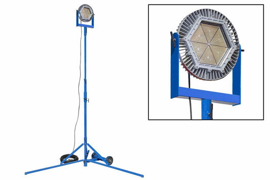 212W Tripod Mounted Food Safe LED Light - Explosion Proof C2D1 - 100' Cord - EXP Plug
