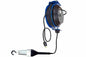 20W Explosion Proof LED Drop Light w/ Industrial Cord Reel - 50' 14/3 SOOW Cord - Swivel Hook