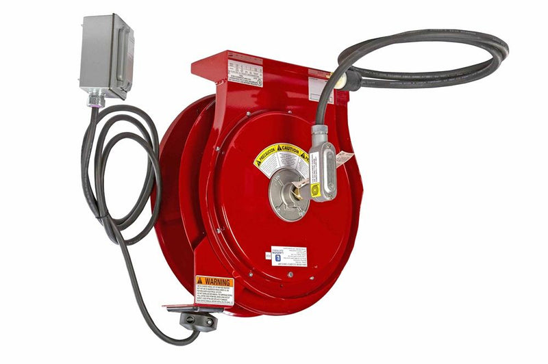 100' Explosion Proof Tool Tap Reel - Class I, Div. I - 20 Amp EXP Receptacle Plug - GFCI