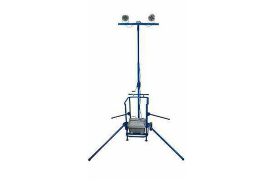 Rechargeable Explosion Proof Low Voltage Light Plant - No Flat Tires - 50' Cord - Adjustable Tower