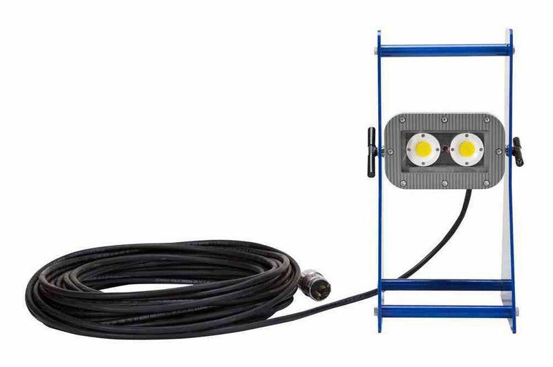 40W Portable Explosion Proof AC LED Floodlight - C1D2 - Aluminum Frame - ATEX/IECEX