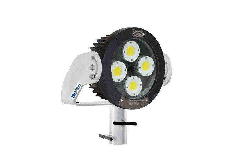 80W Explosion Proof Pole Top AC LED Fixture - C1D1 - C2D1 - Group B + ATEX/IECEX - IP68 Waterproof