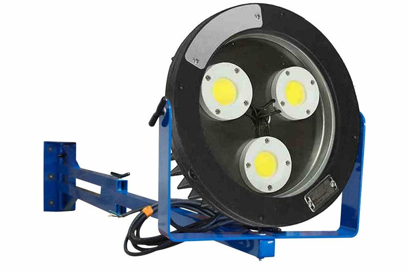 80W Explosion Proof High Bay LED Light Fixture - C1D1, C2D1 - Group B+ ATEX/IECEX - IP67 - Aluminum Swing Arm w/ Hinge