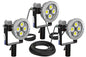 240W Explosion Proof Pole Top AC LED String Light - C1D1/C2D1 - Group B + ATEX/IECEX - 100' SOOW Cord