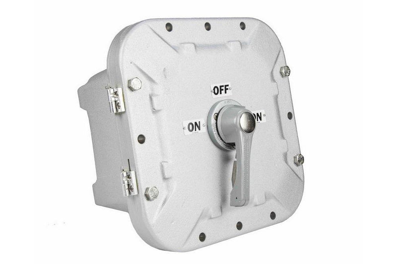 Explosion Proof Non Fused Disconnect Switch - 15 Amps - 6-Pole Single Throw - (2) Auxiliary Contacts