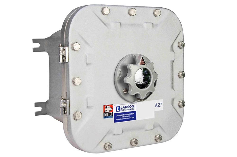 Explosion Proof Non Fused Disconnect Switch - 60 Amps - 3-Pole Single Throw - (1) 2" (1) 0.5" Hubs