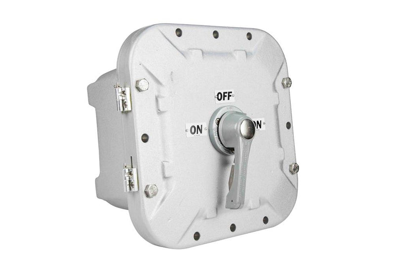 Explosion Proof Manual Transfer Switch - 30 Amps - C1D1/C2D1 - 3P Double Throw - (2) Auxillary Contacts