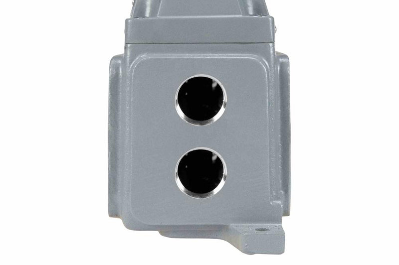 Explosion Proof Outlet - 20 Amp Rated - (2) 1" NPT Hubs on South Side