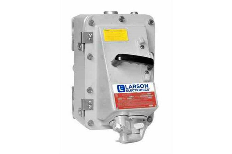 Explosion Proof Receptacle w/ Disconnect Switch - 600V AC/250V DC Max - 30 Amp Rated - 4P3W