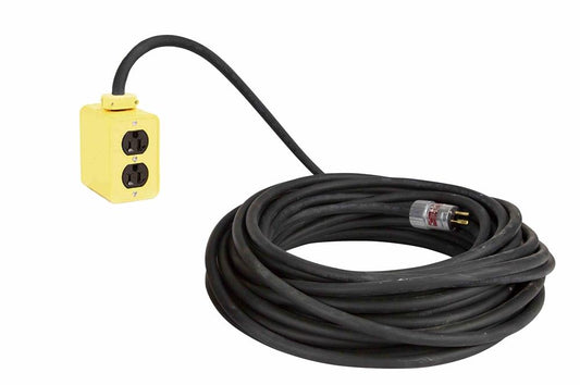 Explosion Proof Fixture/Extension Cord Plug - 15 Amp Rated - 50' 12/3 SOOW - Hot Work Permit - (2) General Area 5-15R Duplex Receptacles