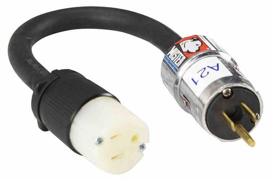 Explosion Proof Fixture/Extension Cord Plug - 15 Amp Rated - 1ft Pigtail - Hot Work Permit