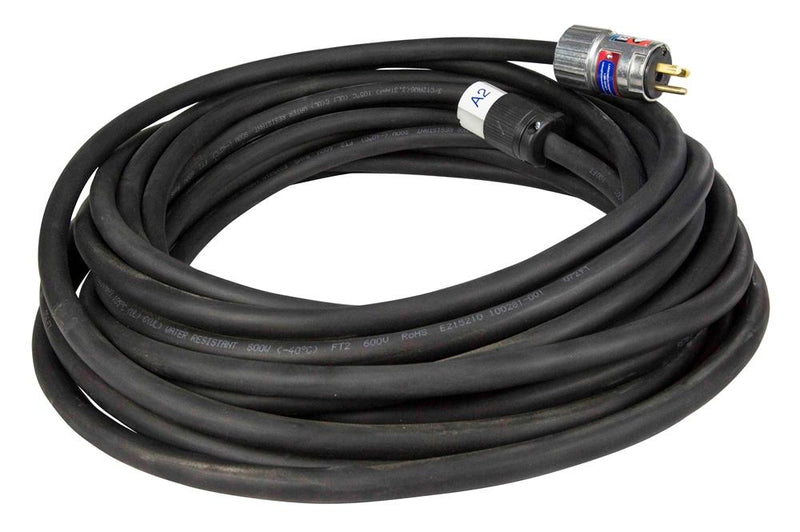 Explosion Proof Fixture/Extension and Cord Plug - 15 Amp Rated - 25 ft Cord - Hot Work Permit