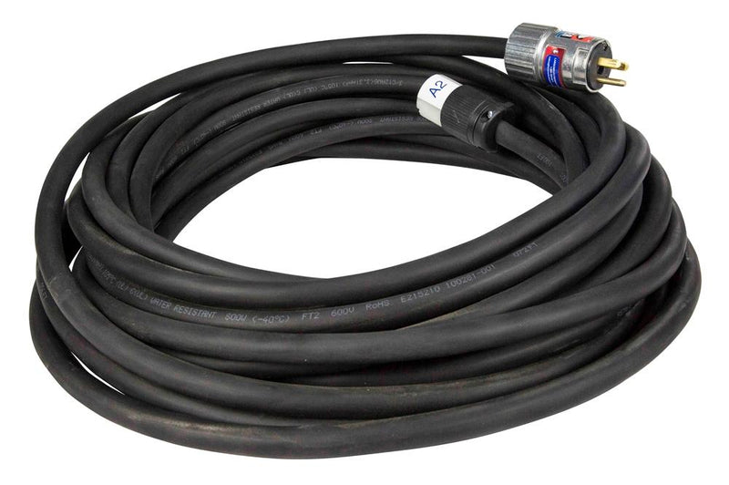 Explosion Proof Fixture/Extension and Cord Plug - 15 Amp Rated - 35 ft Cord - Hot Work Permit