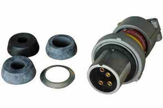 Explosion Proof Plug - Class I, Div. 1 & 2 - Class II, Div. 1 & 2 - 30 Amp Rated - 30FT - Blunt Cut