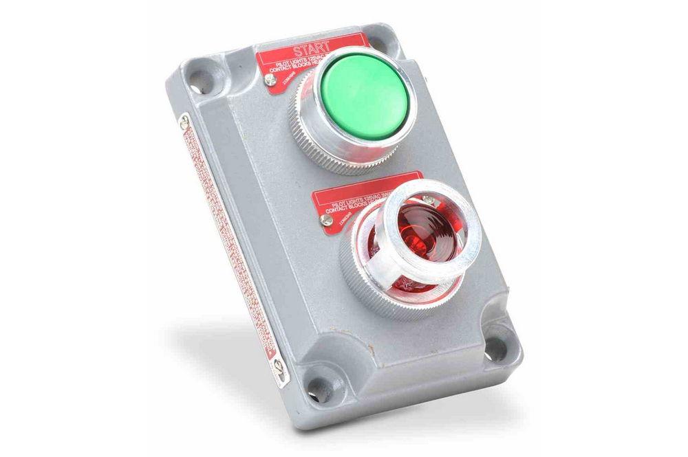 Explosion Proof Push Button and Pilot Light Cover - Device Box NOT Included