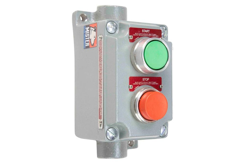 Explosion Proof Push Button Timer - C1D1/C2D1 - Adjustable Timer, 10 Sec to 170 Minutes - (2) PBs