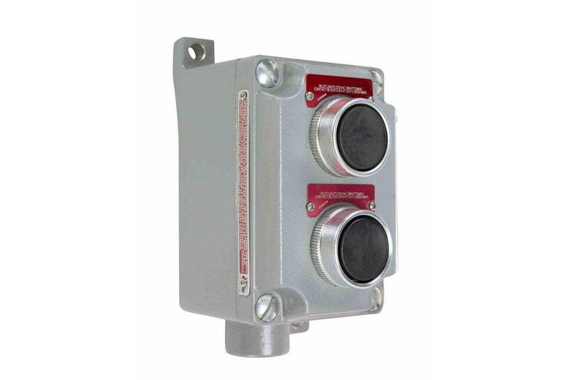 Explosion Proof Double Push Button Switch - Momentary Switch - Class 1 Div 1 & 2 - Class 2 Div 1