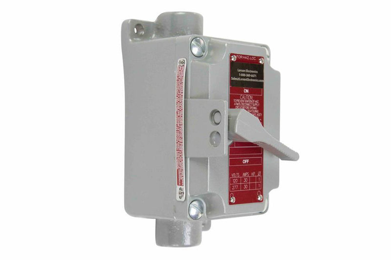 Explosion Proof SPST Three Phase Starter Switch - Copper Free Aluminum - 30 Amp Rated - C1D1 C2D1