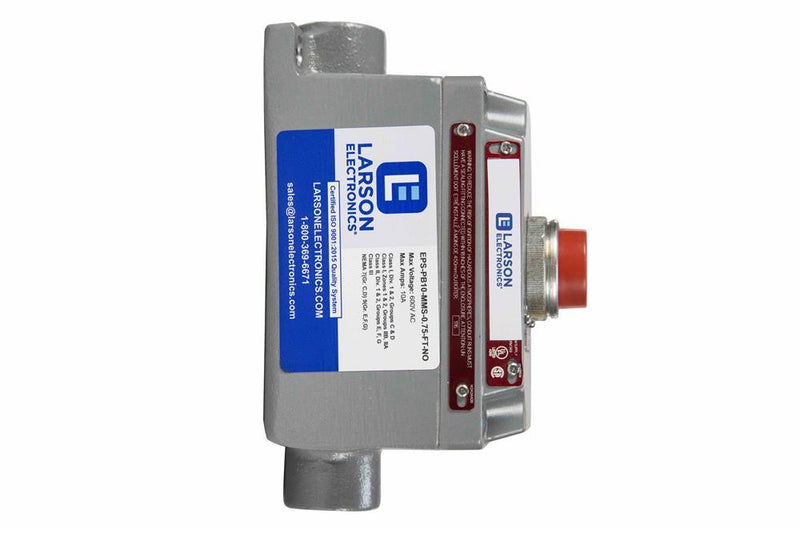 Explosion Proof 10 Amp Momentary Push Button Switch - Class I and II, Division 1 and 2