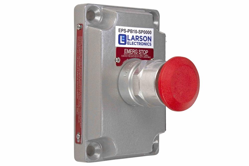 Explosion Proof 10 Amp Push Button Switch Cover - Class I and II, Division 1 and 2