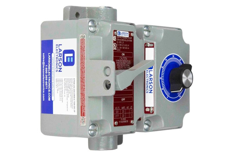 Explosion Proof Combination Dimming/On/Off Switch - 0-10V Dimming - C1D1&2 - C2D1&2 - Class III