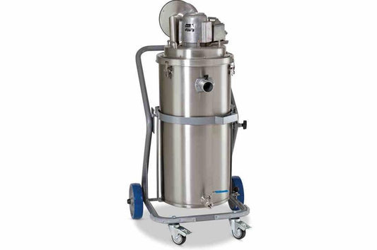 Explosion Proof Wet/Dry HEPA Vacuum - C1D1/C2D1 - 120V AC, 60Hz - 25 Gal SS Tank - 40' Cord
