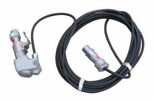 100' 2/5 Type W Weatherproof Extension Cord - 100A, 600V Rated - 4P4W Pin/Sleeve Male Plug, Female Connector - Clamp Ring