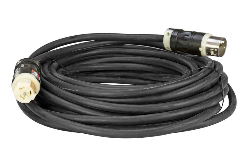 100' 6/4 SOOW Twist Lock Extension Power Cord - CS - 125/250V - 50 Amp Rated - Outdoor Rated