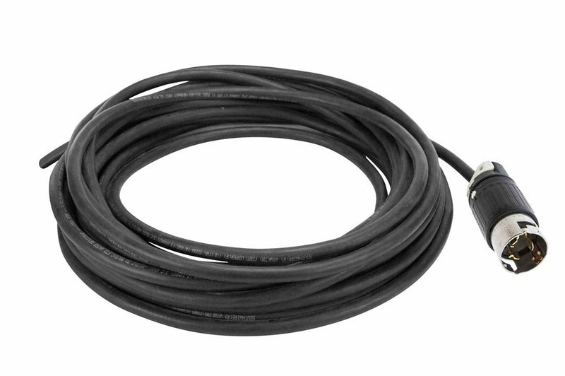 100' 6/4 Type W Twist Lock Extension Power Cord - CS - 250V - 50 Amp Rated - Outdoor Rated