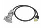 50' 12/3 SOOW Linecord - 125V - 20 Amp - EPO-CPP-2023 Explosion Proof Receptacle - 5-20P Cord Cap
