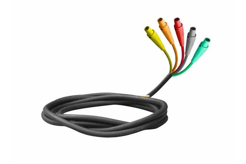 Camlock Adaptor Cable - 100A Continuous - 6' 4/5 Type W Cable - Stripped Flying Leads