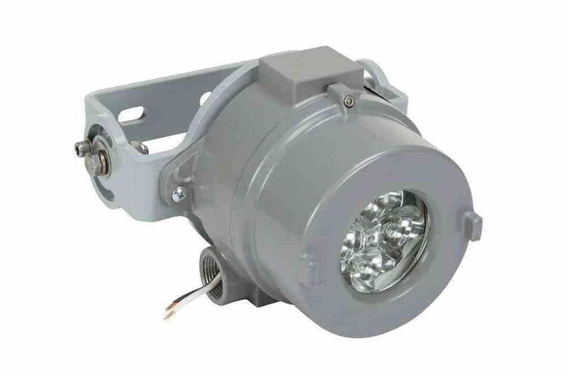 12W Explosion Proof Surface Mount Infrared LED Light - C1D1-2 - C2D1-2 - Aluminum Frame - 120/240V AC - 25' Line-In Cord