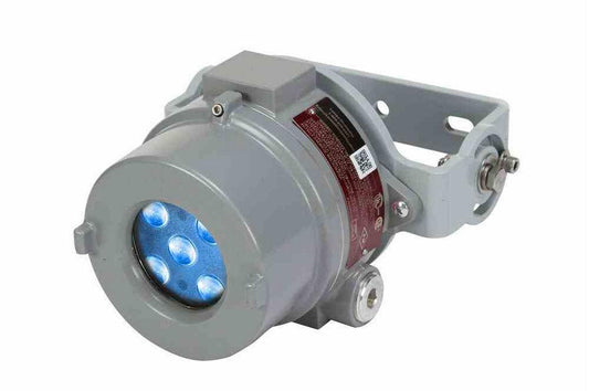 25W Explosion Proof Blue Forklift LED Warning Light- C1D1-2 - C2D1-2 - Aluminum Housing - 9-60V DC