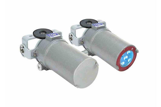 25W Explosion Proof Rechargeable Blue Forklift LED Warning Light- C1D1-2 - C2D1-2 - Aluminum Housing