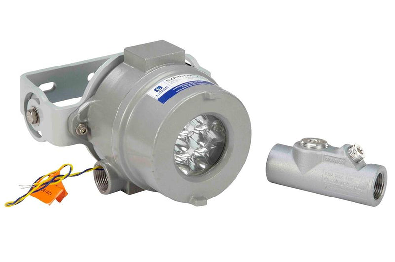 Explosion Proof Emergency Remote LED Light Head - Class I, II, III - Ties into Existing Emergency Systems