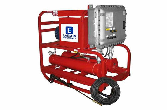 10HP Explosion Proof Air Compressor - C1D1 - 480V 3-phase - Air Dryer/50 Gallon Tank - Skid Mount