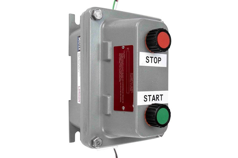 Explosion Proof Automatic Timer - Class I, II, III - 208V AC, 3-phase - 5-Min Timer, Green/Red Push Button - NEMA