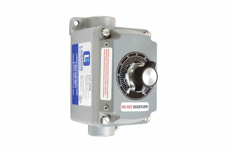 Explosion Proof 0-10V Rotary Dimmer Switch - 50mA - C1D1&2 - C2D1&2 - Class III